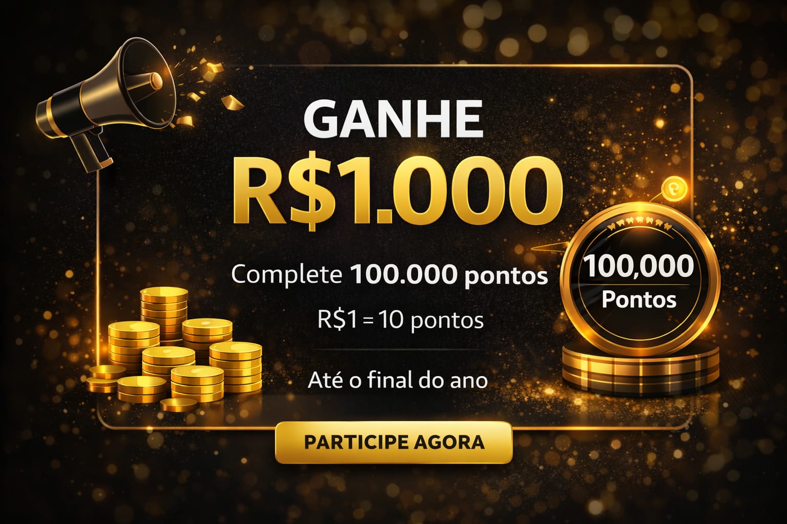 Ganhe R$1.000 com Pontos