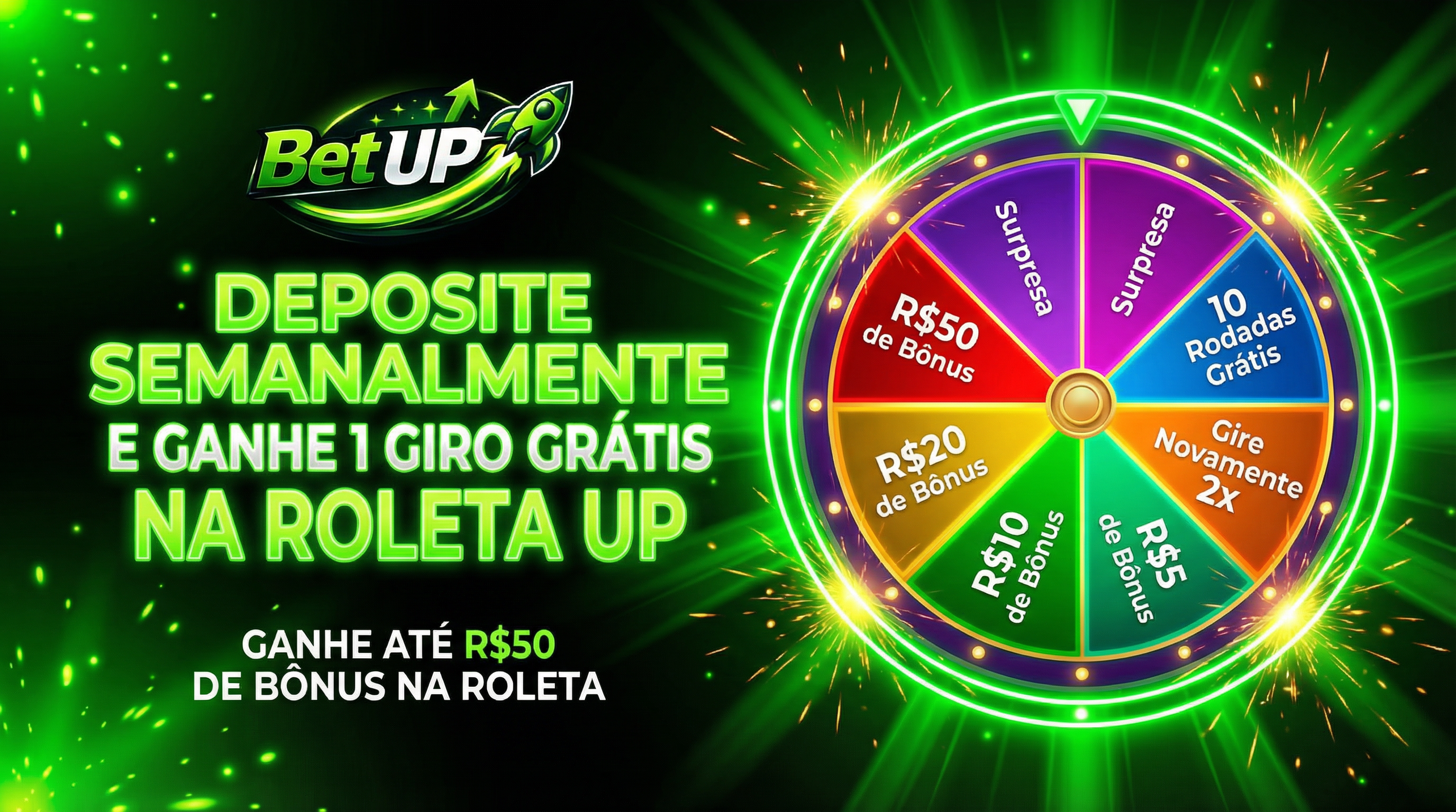 Roleta UP - Gire e Ganhe